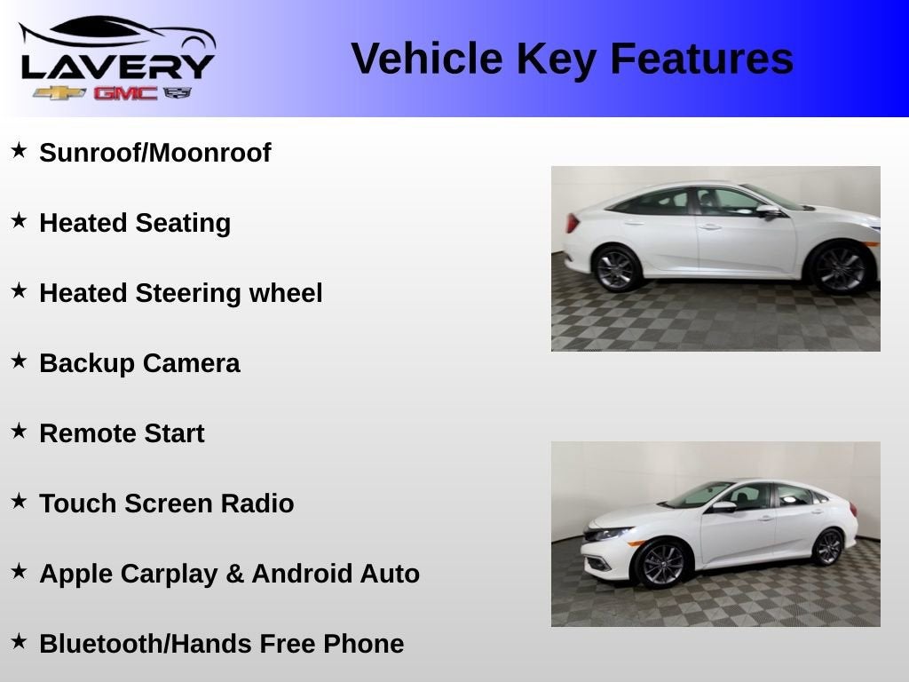 2020 Honda Civic Sedan EX