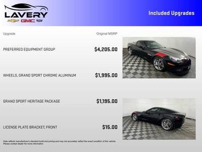 2011 Chevrolet Corvette Grand Sport Z16 Grand Sport w/3LT