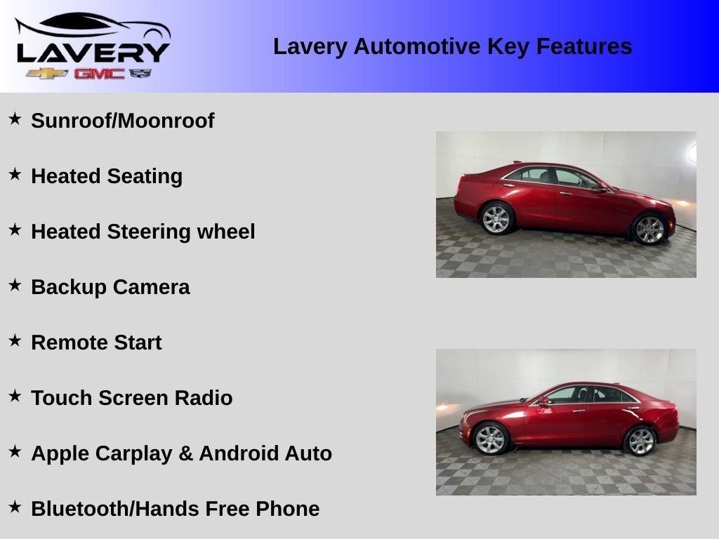 2016 Cadillac ATS Luxury Collection AWD