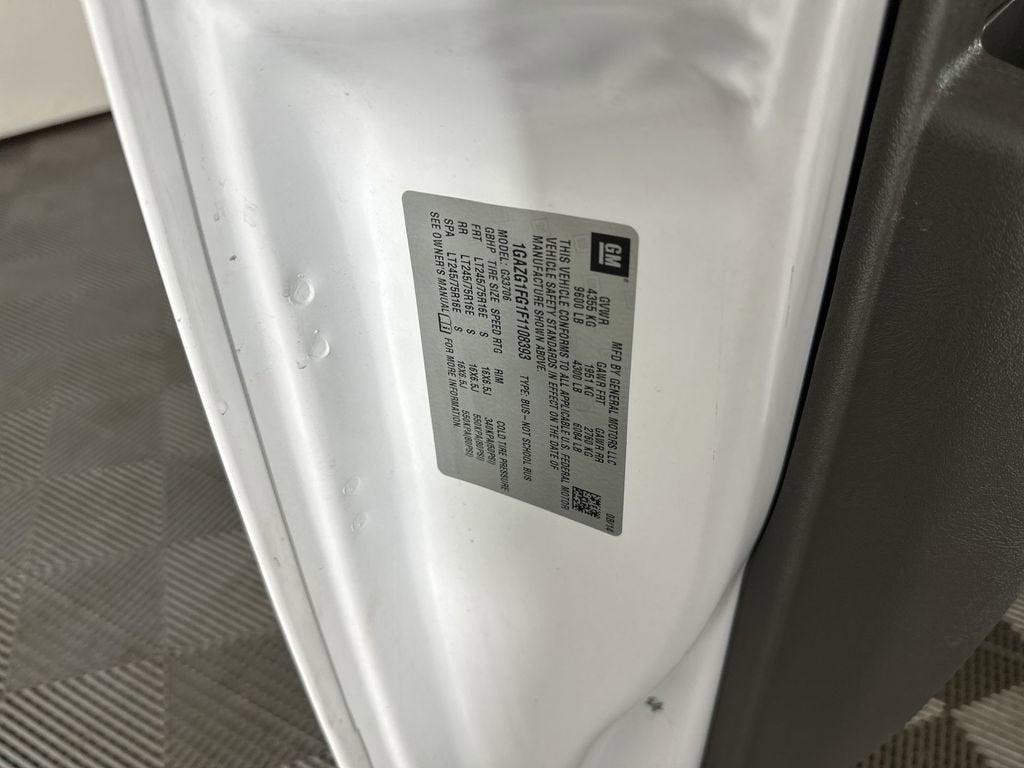 2015 Chevrolet Express Passenger 3500 LT