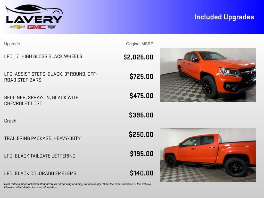 2021 Chevrolet Colorado Z71