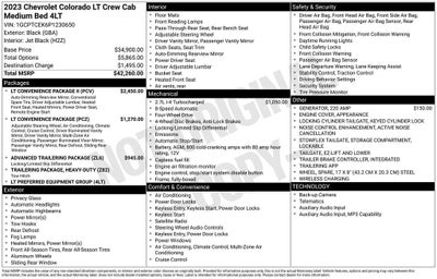 2023 Chevrolet Colorado LT