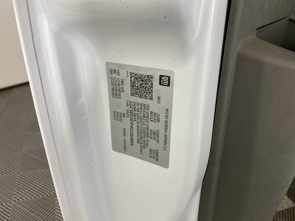 2025 Chevrolet Express Cargo 2500 WT