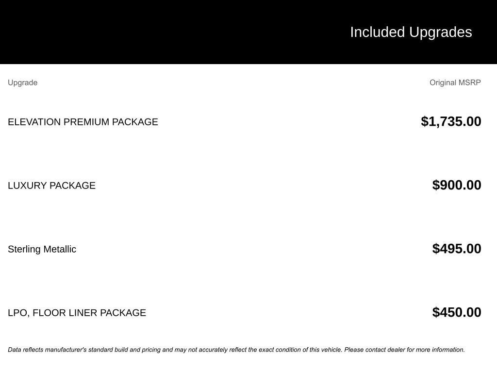 2026 GMC Acadia Elevation