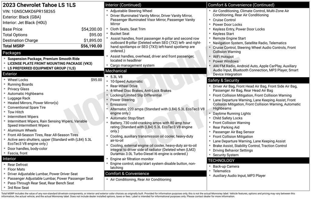 2023 Chevrolet Tahoe LS