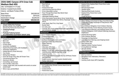 2026 GMC Canyon AT4