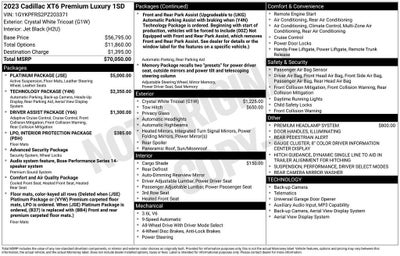 2023 Cadillac XT6 Premium Luxury