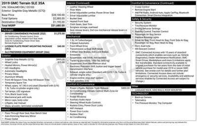 2019 GMC Terrain SLE