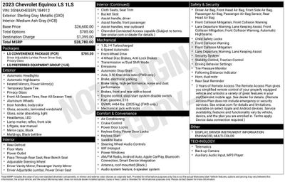 2023 Chevrolet Equinox LS