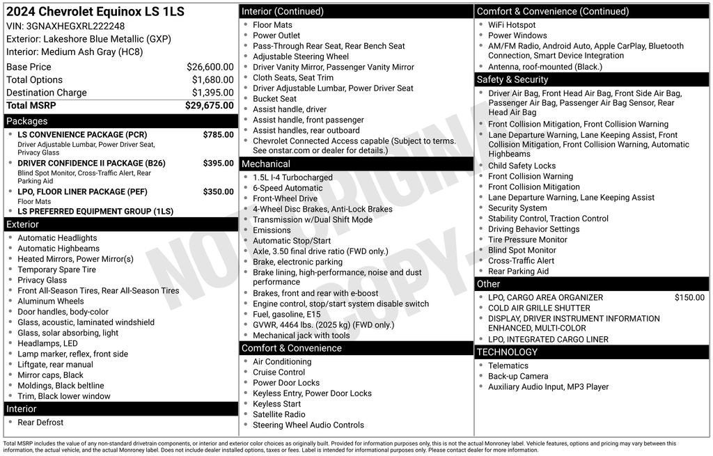 2024 Chevrolet Equinox LS