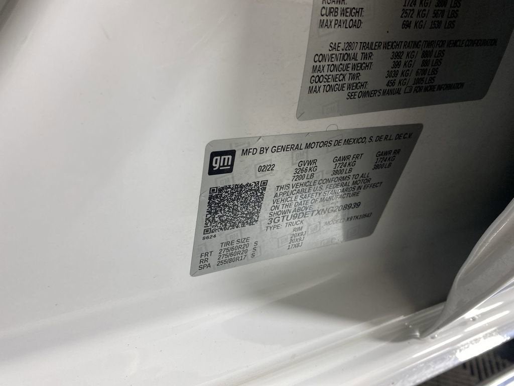 2022 GMC Sierra 1500 Limited SLT