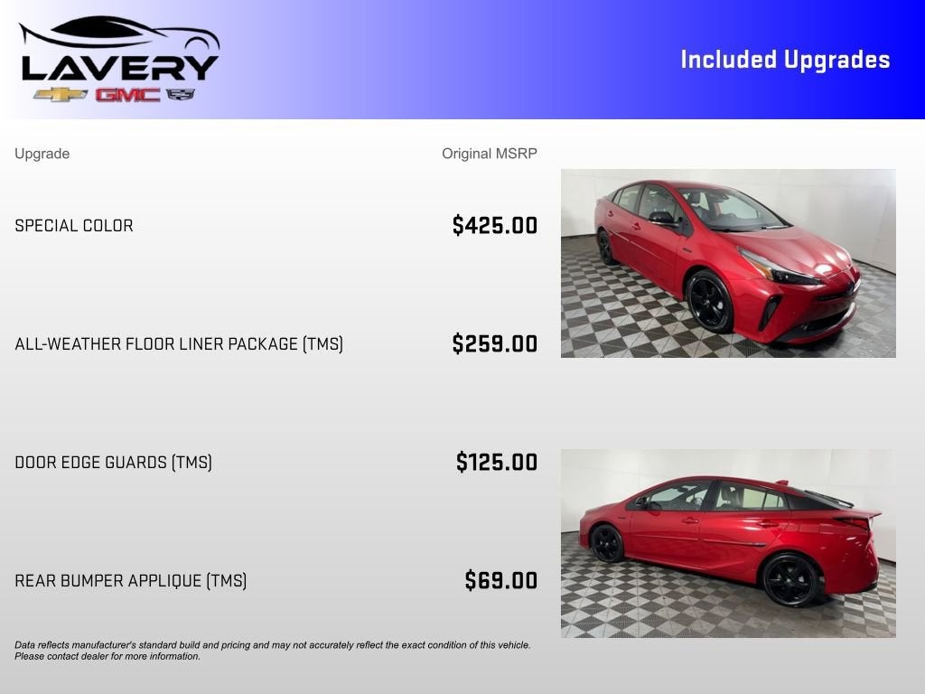 2021 Toyota Prius 2020 Edition