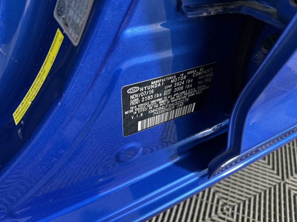 2017 Hyundai Elantra Limited