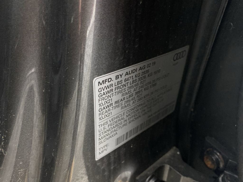 2019 Audi Q8 55 Premium