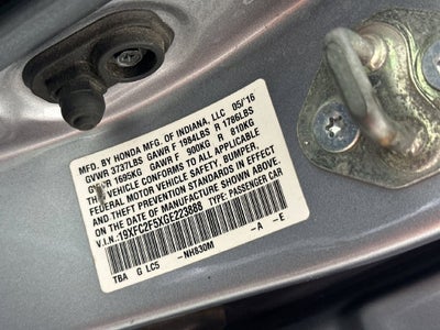 2016 Honda Civic LX