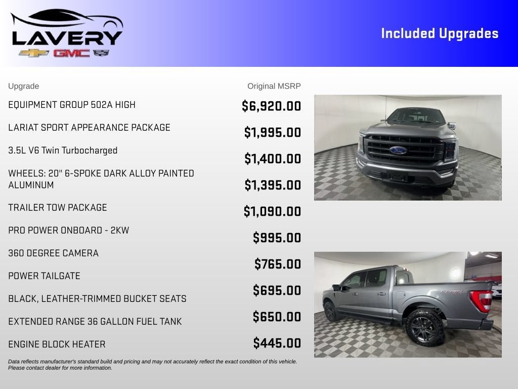 2021 Ford F-150 LARIAT