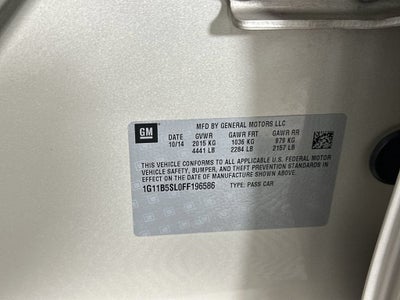 2015 Chevrolet Malibu LS