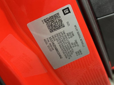 2021 Chevrolet Corvette Stingray 1LT