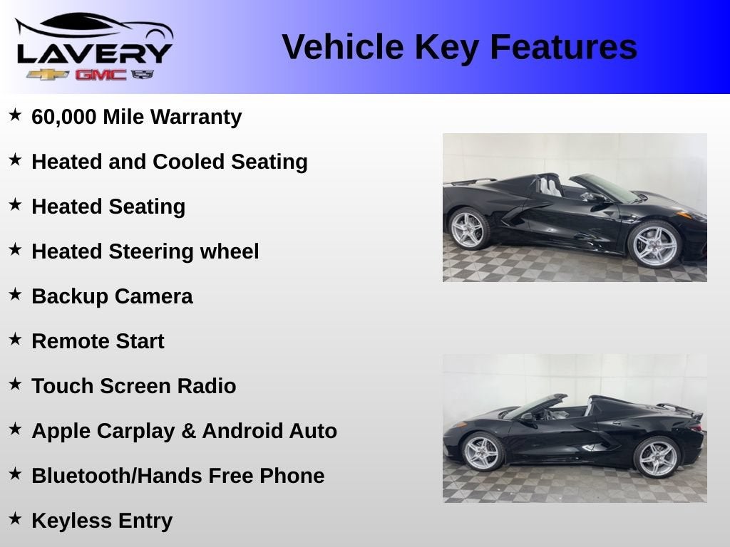 2024 Chevrolet Corvette Stingray 2LT