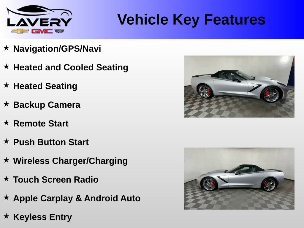 2016 Chevrolet Corvette Stingray 2LT