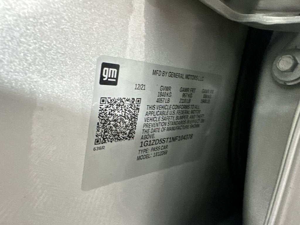 2022 Chevrolet Malibu LT