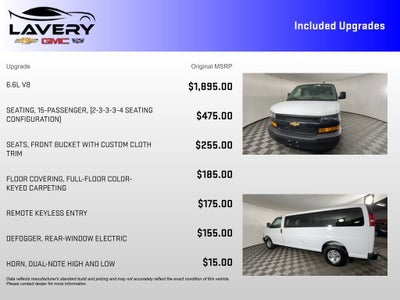 2025 Chevrolet Express Passenger 1LS