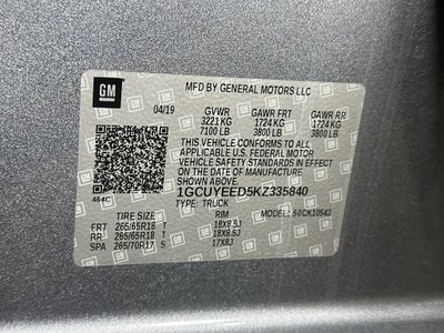 2019 Chevrolet Silverado 1500 RST