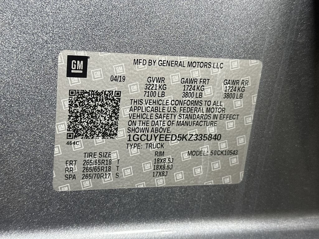 2019 Chevrolet Silverado 1500 RST