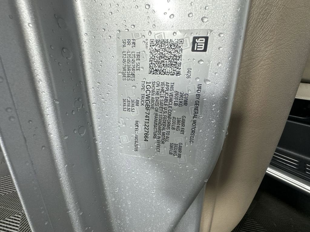 2026 Chevrolet Express Cargo WT
