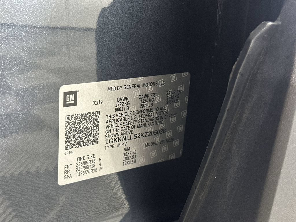 2019 GMC Acadia SLE