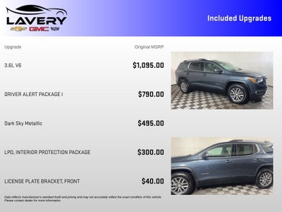 2019 GMC Acadia SLE