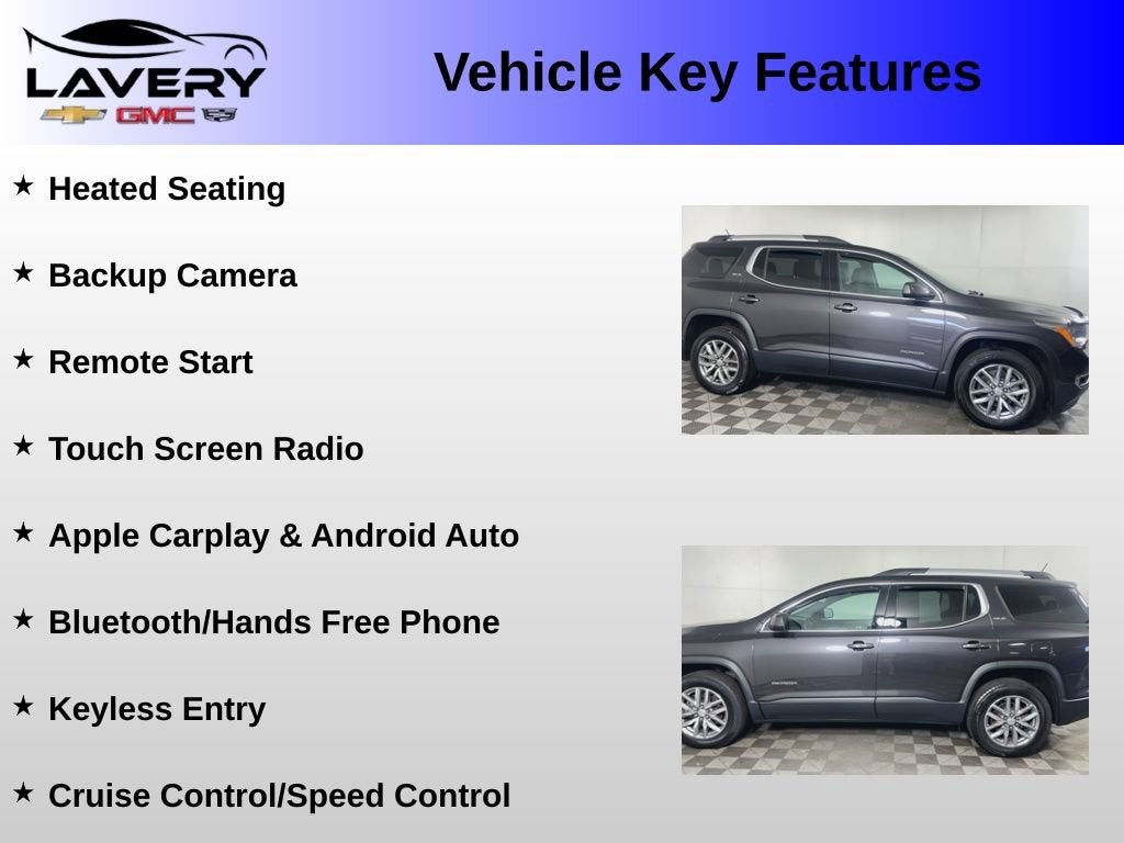 2017 GMC Acadia SLE