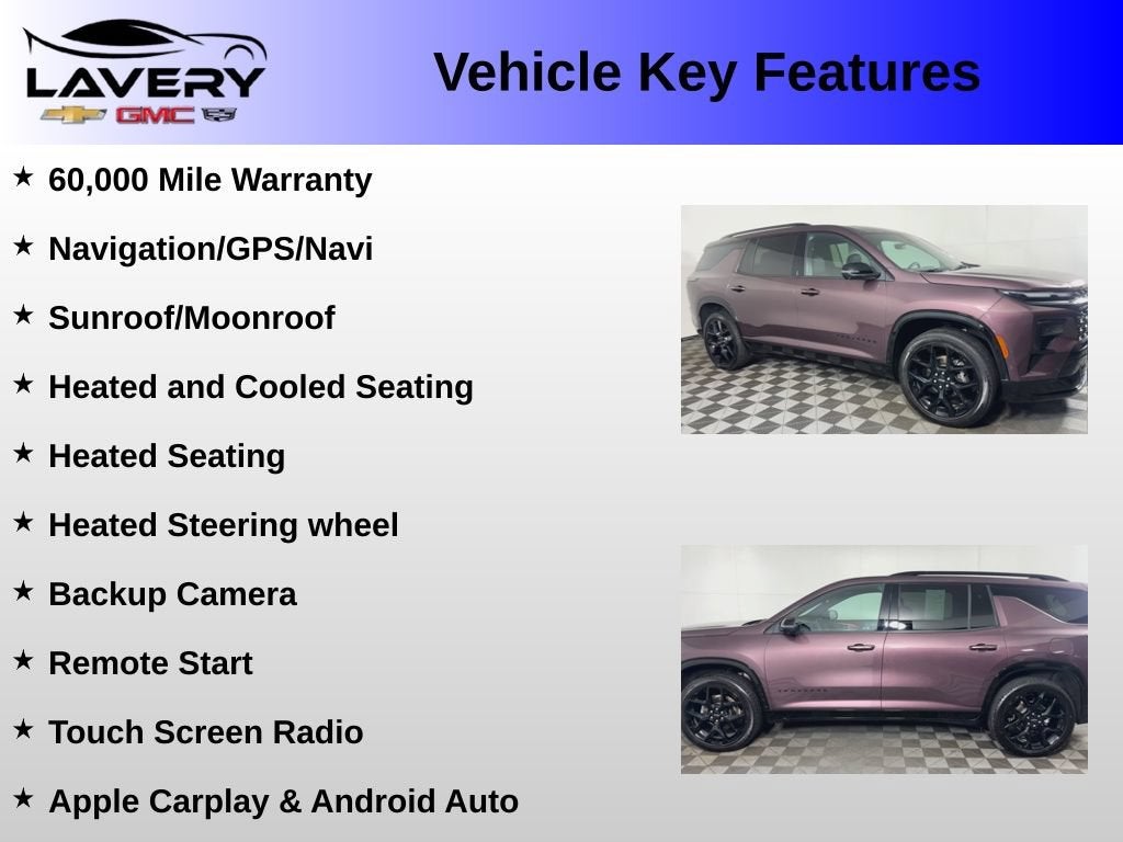 2024 Chevrolet Traverse RS