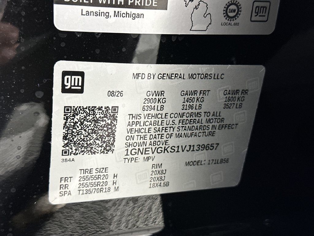 2027 Chevrolet Traverse LT