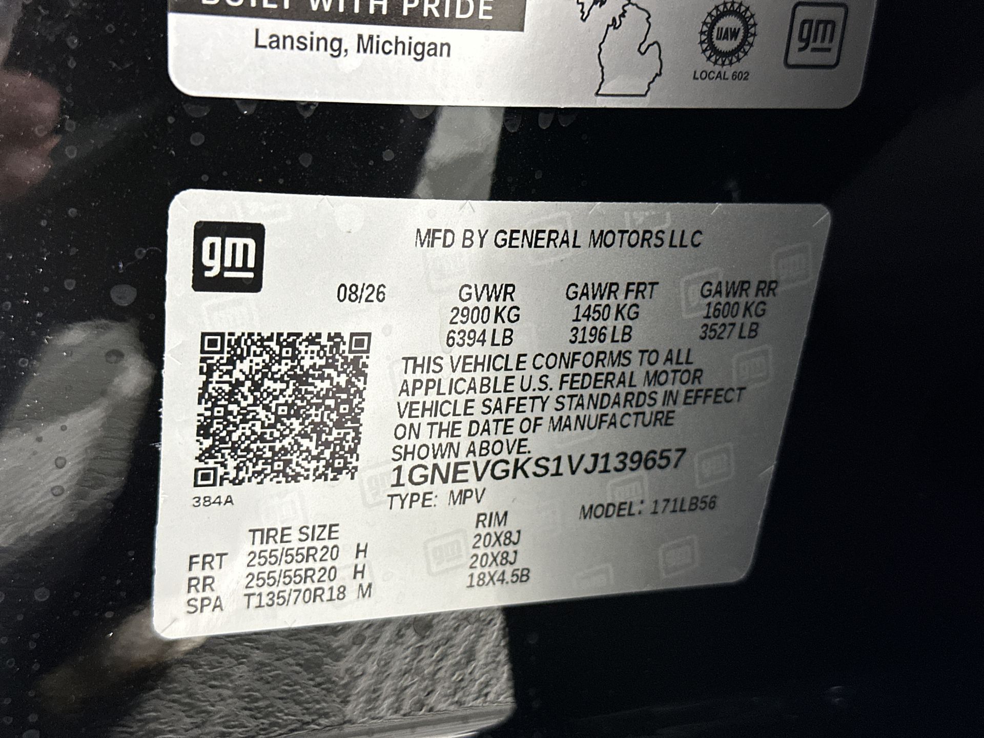 2027 Chevrolet Traverse LT