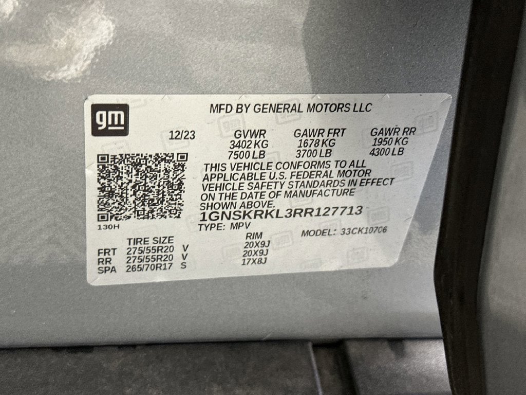 2024 Chevrolet Tahoe RST