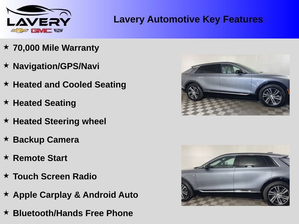 Used 2023 Cadillac LYRIQ Luxury with VIN 1GYKPMRK3PZ000249 for sale in Alliance, OH