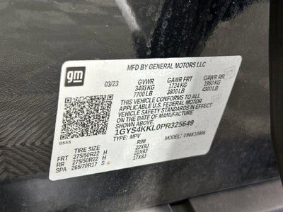 2023 Cadillac Escalade ESV 4WD Premium Luxury
