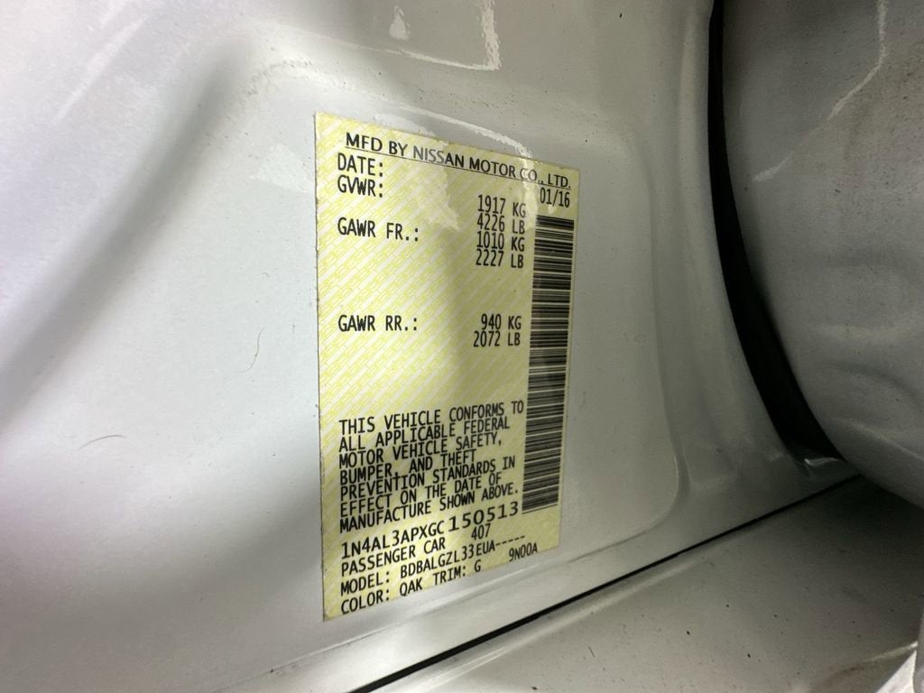 2016 Nissan Altima 2.5