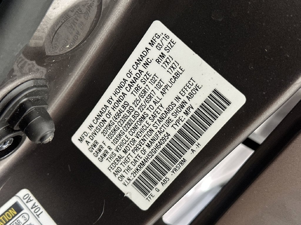 2016 Honda CR-V EX