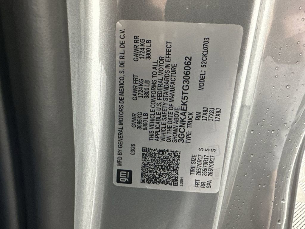 2026 Chevrolet Silverado 1500 WT