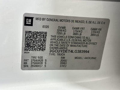 2020 Chevrolet Silverado 1500 LT