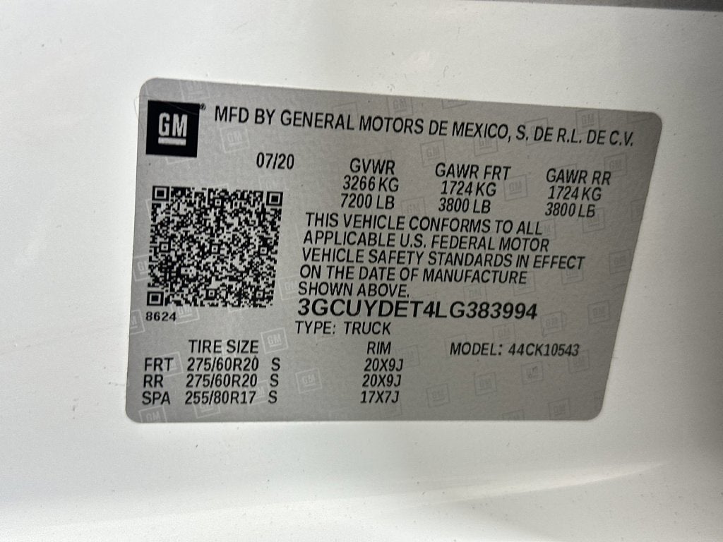 2020 Chevrolet Silverado 1500 LT