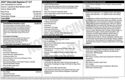 2027 Chevrolet Equinox LT