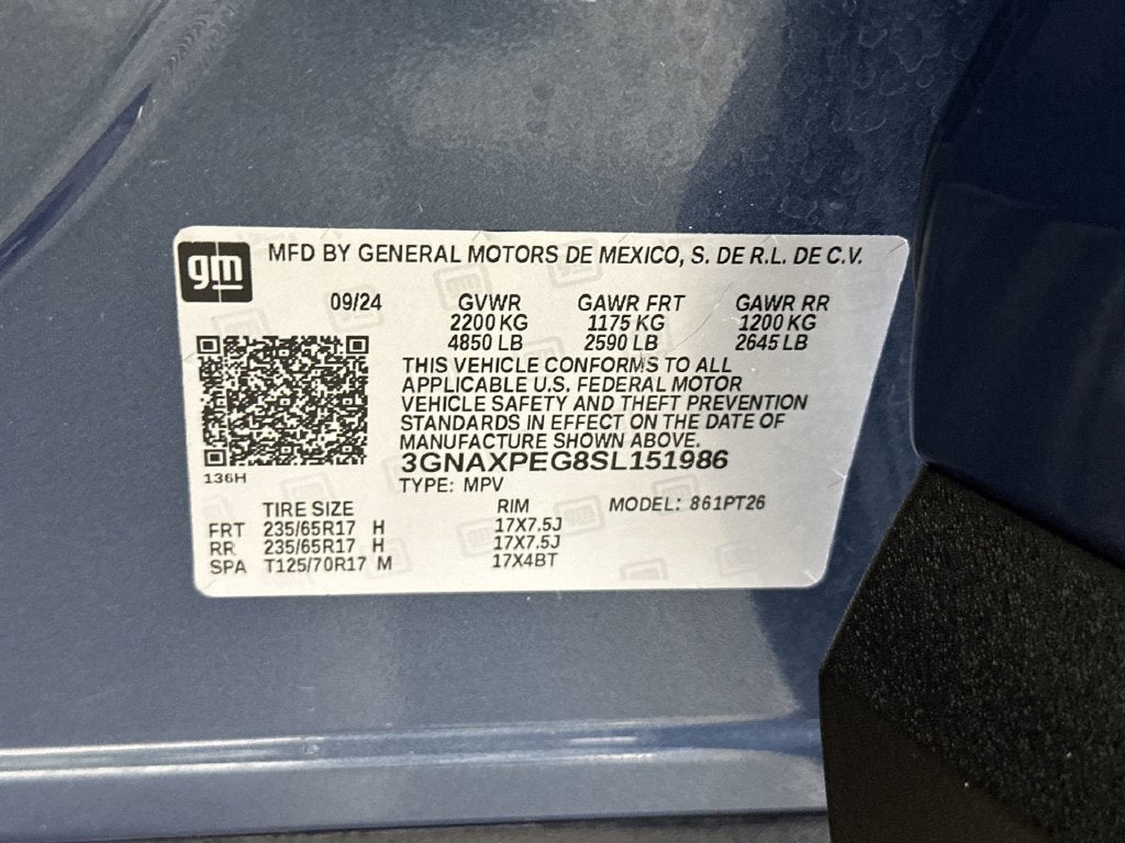 2025 Chevrolet Equinox LT