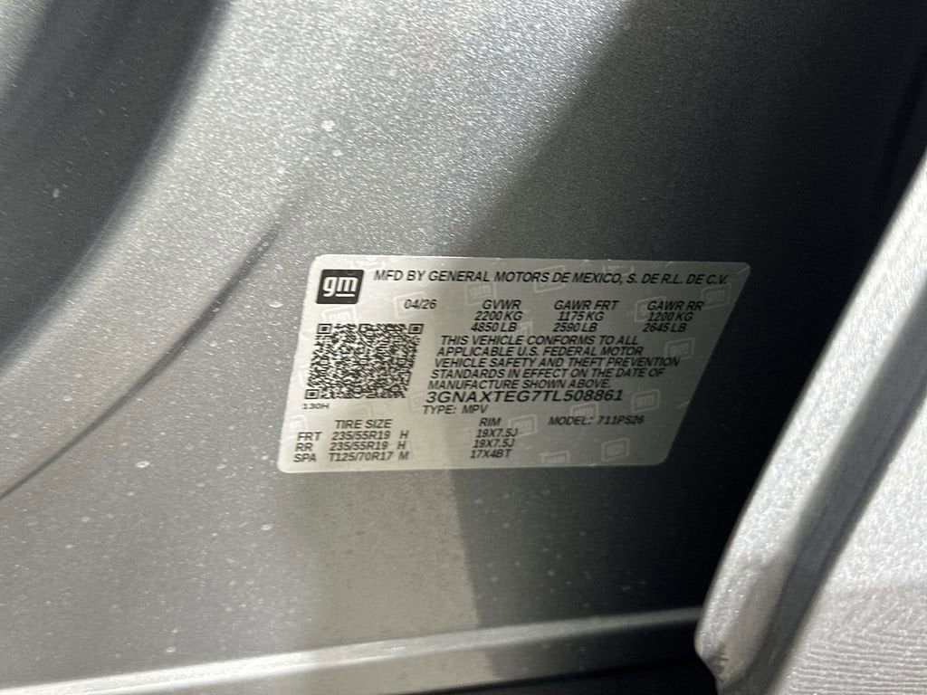 2026 Chevrolet Equinox RS