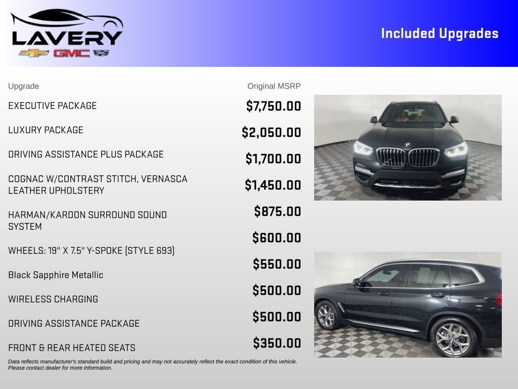 2020 BMW X3 xDrive30i