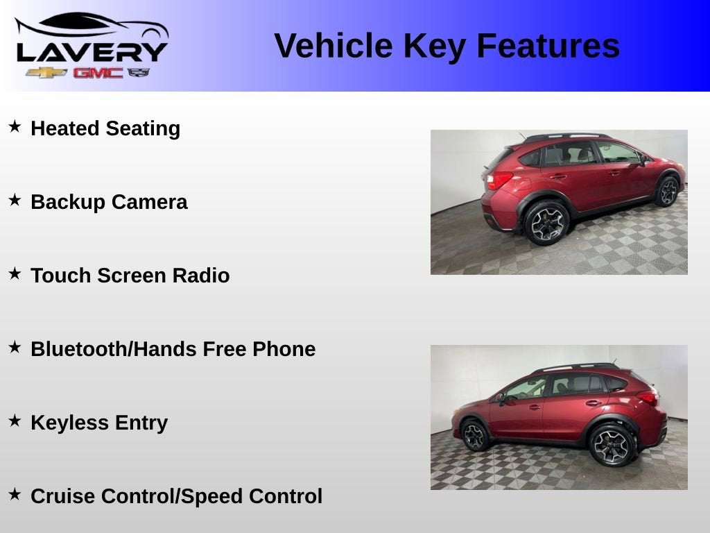 2015 Subaru XV Crosstrek 2.0i Premium