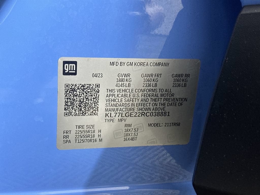 2024 Chevrolet Trax 1RS