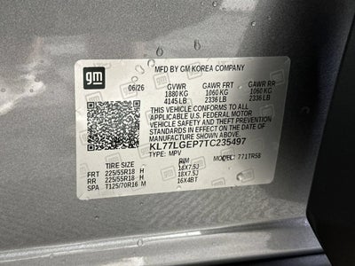 2026 Chevrolet Trax 1RS